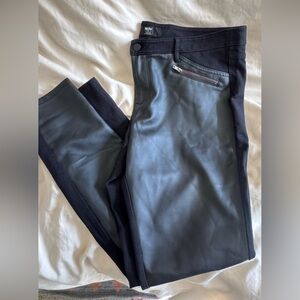 Chic Black and Gray Leggings